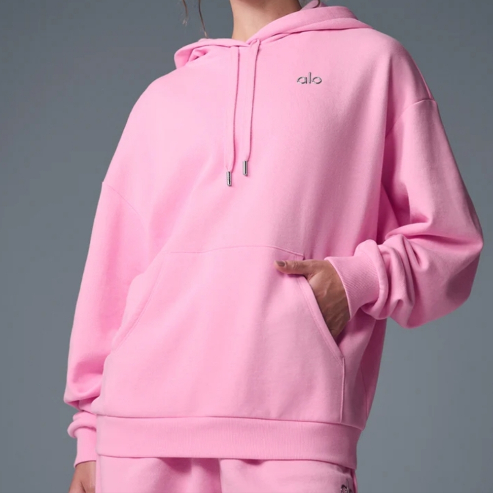 NWT Alo Yoga Sweet Pink hoodie